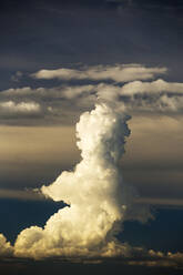 Vertical development in a cumulo nimbus cloud over Malawi, Africa. - CAVF73912