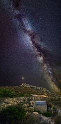 Bahrija Night Sky with Mars and Milky Way - CAVF73959
