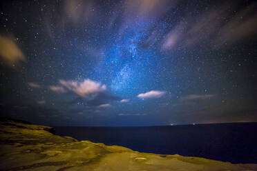 Clouds streak across the Milky Way - CAVF73976