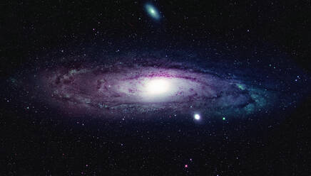 Andromeda Galaxy and surrounding stars - CAVF73981