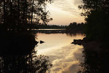 Sunset at lake - JOHF07206