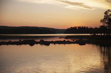 Sunset at lake - JOHF07207