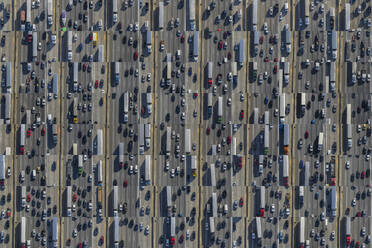 Collage of Freeway Traffic, Atlanta, Georgia - CAVF74259