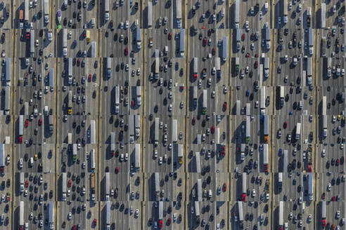 Collage des Autobahnverkehrs, Atlanta, Georgia - CAVF74259