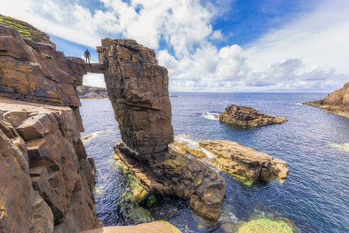 Schottland, Orkney-Inseln, Festland, Yesnaby sea stacks - SMAF01800