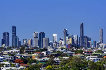 Australien, Queensland, Brisbane, Skyline der Stadt - THAF02691