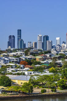 Australien, Queensland, Brisbane, Skyline der Stadt - THAF02693