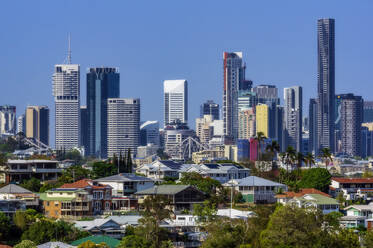 Australien, Queensland, Brisbane, Skyline der Stadt - THAF02694