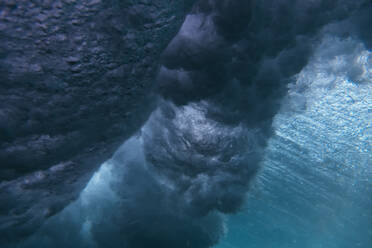 Indonesia, Bali, Underwater view of sea wave - KNTF04244