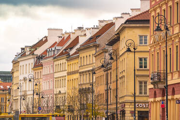 Häuserzeile in der Altstadt, Warschau, Polen - TAMF02171