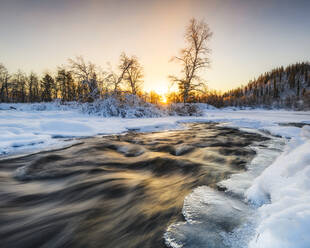 River in winter - JOHF07799