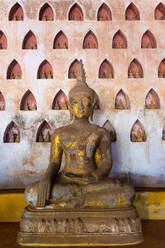 Wat Si Saket, eine Sammlung von Statuen in Wandnischen, Vientiane, Laos - MINF13603