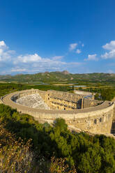 Aspendos Amphitheater, Antalya, Türkei, Kleinasien, Eurasien - RHPLF13749