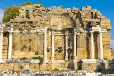 Staatliche Agora, Side, Provinz Antalya, Türkei, Kleinasien, Eurasien - RHPLF13756