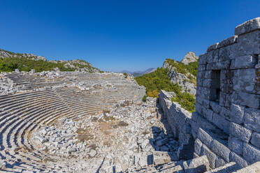 Theatre, Termessos, Antalya Province, Turkey, Asia Minor, Eurasia - RHPLF13757