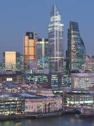 City of London, Square Mile, Bild zeigt fertiggestellten 22 Bishopsgate Tower, London, England, Vereinigtes Königreich, Europa - RHPLF13796