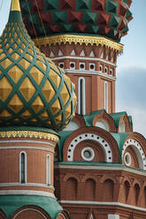 Außendetail der Basilius-Kathedrale, Roter Platz, UNESCO-Weltkulturerbe, Moskau, Oblast Moskau, Russland, Europa - RHPLF13833