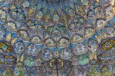 Schöne Kunstwerke im Ahmad Shah Durrani Mausoleum, Kandahar, Afghanistan, Asien - RHPLF13886