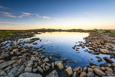 Lake at sunset - JOHF07932