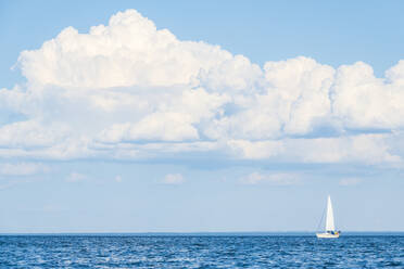 Sailboat on sea - JOHF08285