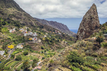 Spain, La Gomera, Hermigua, Roques de San Pedro - MAMF01165