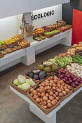 Fruit and vegetables in organic shop - DLTSF00541