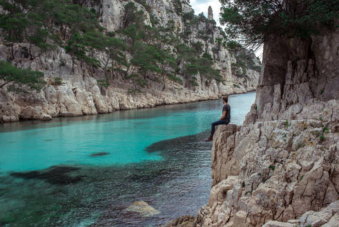 Luftaufnahme von Naturwunder in der Provence Frankreich - CAVF75244