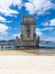 Portugal, Lissabon, Torre de Belem, Belem-Turm oder St. Vincent-Turm - AMF07854