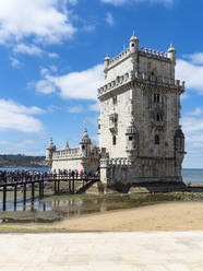 Portugal, Lissabon, Torre de Belem, Belem-Turm oder St. Vincent-Turm - AMF07855