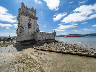 Portugal, Lissabon, Torre de Belem, Belem-Turm oder St. Vincent-Turm - AMF07856