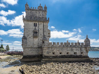 Portugal, Lissabon, Torre de Belem, Belem-Turm oder St. Vincent-Turm - AMF07857