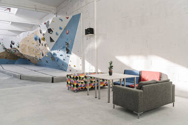 Lounge in a bouldering hall - AHSF01951