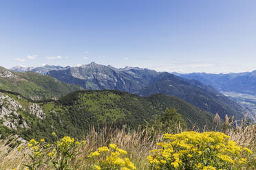 Blick vom Cimetta-Gipfel, Locarno, Tessin, Schweiz - GWF06494