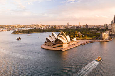 Luftaufnahme des Sydney Opera House, Sydney, New South Wales, Australien - AAEF06757