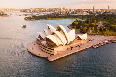 Luftaufnahme des Sydney Opera House, Sydney, New South Wales, Australien - AAEF06758