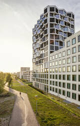 Modern high-rise residential building in Munich, Germany - MAMF01231