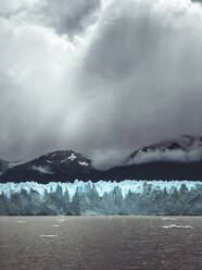 Moody view of seracs of Perito Moreno Glacier - CAVF76374