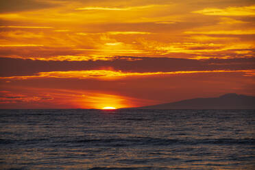 Sonnenuntergang über dem Pazifischen Ozean - CAVF76524