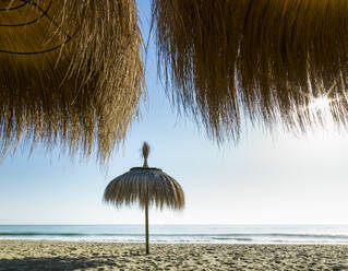 Strand Alamos in Torremolinos, Malaga, Spanien - CAVF76620