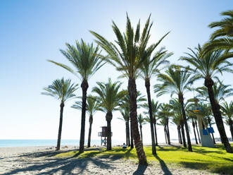 Strand Carihuela in Torremolinos, Malaga, Spanien - CAVF76623