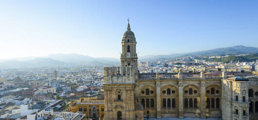 Glockenturm der Kathedrale von Málaga, Spanien - CAVF76669