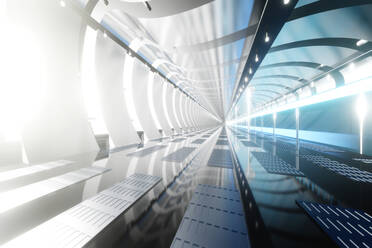 Three dimensional render of futuristic corridor - SPCF00541
