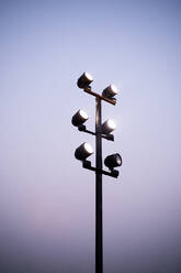 Low Angle View Of Lighting Equipment Against Clear Sky - EYF00558