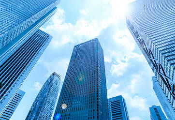 Low Angle View Of Modern Buildings Against Sky - EYF00775