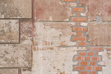 Old weathered brick wall - ASCF01123
