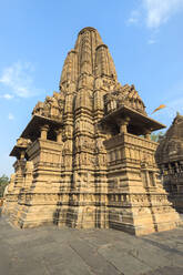 Lakshmana-Tempel, Khajuraho-Denkmälergruppe, UNESCO-Weltkulturerbe, Bundesstaat Madhya Pradesh, Indien, Asien - RHPLF14181