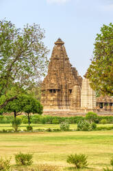 Visvanatha-Tempel, Khajuraho-Denkmälergruppe, UNESCO-Weltkulturerbe, Bundesstaat Madhya Pradesh, Indien, Asien - RHPLF14186