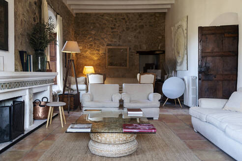 Yard of an old house, Mallorca, Spain - VABF02660