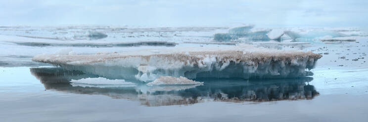 Melting sea ice, Nunavut and Northwest Territories, Canada, North America - RHPLF14541