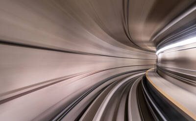 Speeding Inside Metro Tunnel - EYF01499